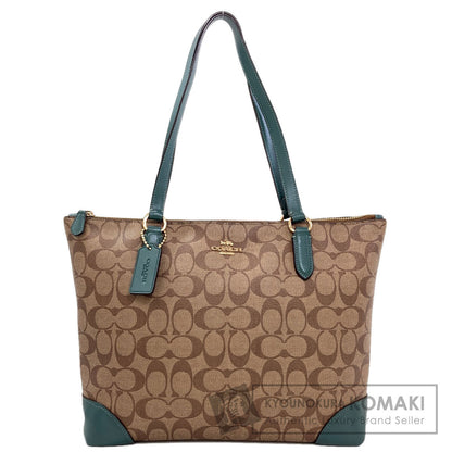 COACH F29208 Signature Tote Bag PVC LeatherLadies [Used]