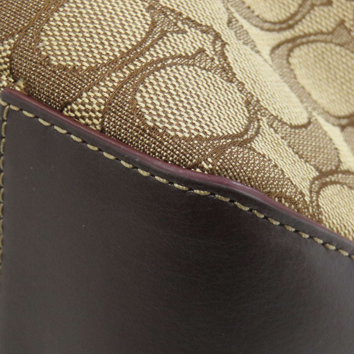 コーチ F58282 シグネチャー トートバッグ キャンバス レディース 【中古】【COACH】