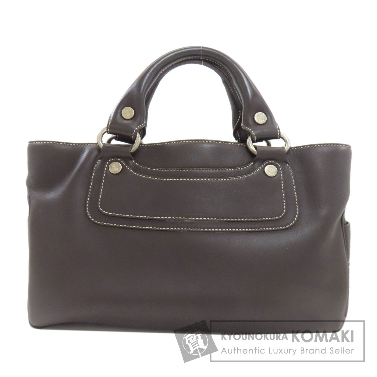 CELINE Boogie bag Handbag Leather Ladies [Used]