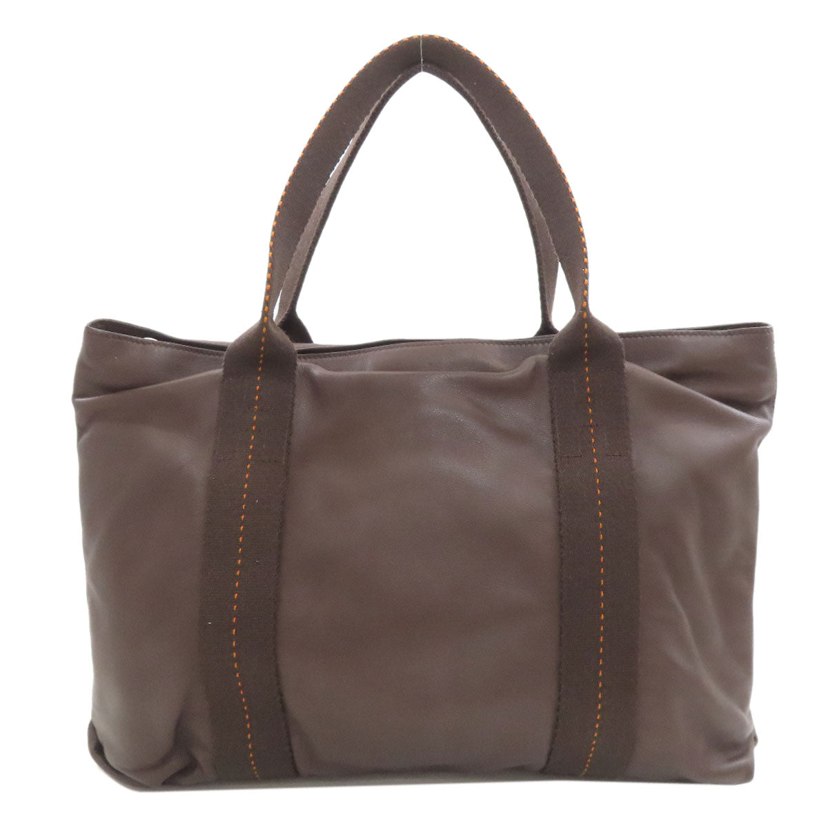 HERMES Caravan Horizontal MM 2WAY Handbag Calf Ladies [Used]