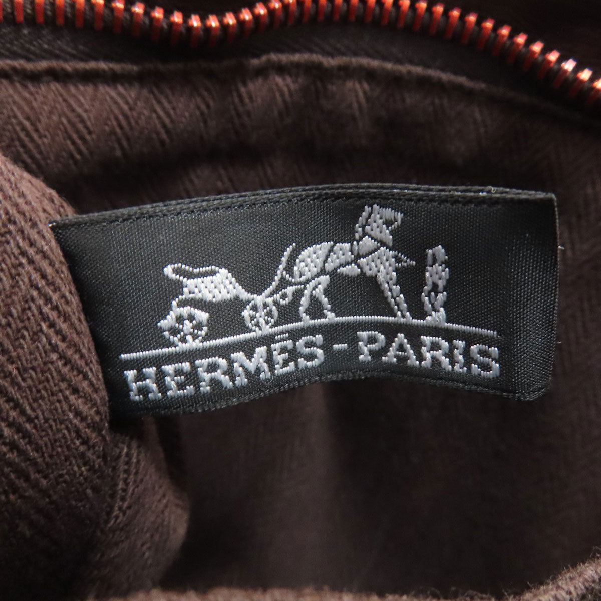 HERMES Caravan Horizontal MM 2WAY Handbag Calf Ladies [Used]