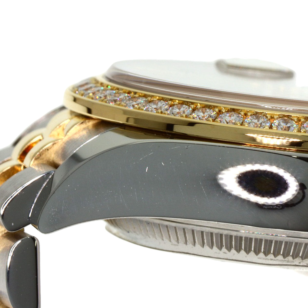 ROLEX DATEJUST 10P BezelDiamond Watches 279383RBR Stainless Steel/SSxK18YG Ladies