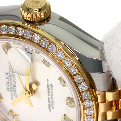 ROLEX DATEJUST 10P BezelDiamond Watches 279383RBR Stainless Steel/SSxK18YG Ladies