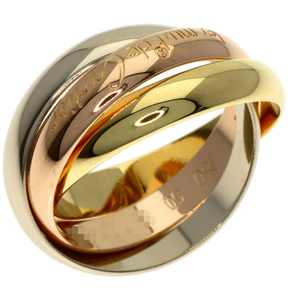 CARTIER Trinity #50 Ring K18 Yellow Gold K18 White GoldLadies [Used]