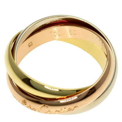 CARTIER Trinity #50 Ring K18 Yellow Gold K18 White GoldLadies [Used]