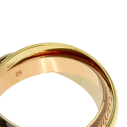CARTIER Trinity #50 Ring K18 Yellow Gold K18 White GoldLadies [Used]