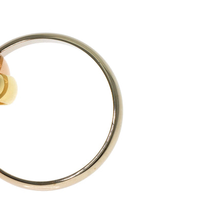CARTIER Trinity #51 Ring K18 Yellow Gold 18K Pink GoldLadies [Used]