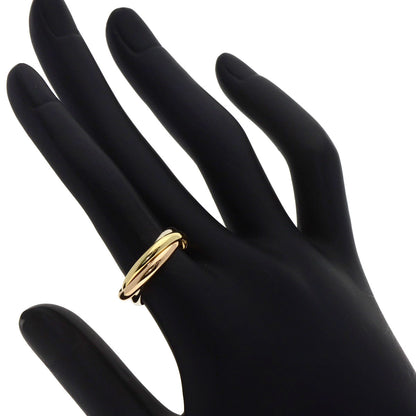 CARTIER Trinity SM #51 Ring K18 Yellow Gold 18K Pink GoldLadies [Used]