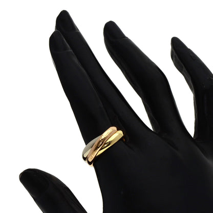 CARTIER Trinity Ring K18 Yellow Gold K18 White GoldLadies [Used]