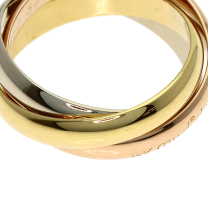 CARTIER Trinity Ring K18 Yellow Gold K18 White GoldLadies [Used]