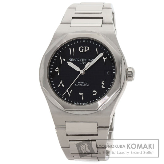 GIRARD-PERREGAUX Laureato 1.7" Limited Edition, 28 pieces, Arabic Dial Watches 81010-11-1750-11A Stainless Steel/Stainless Steel mens