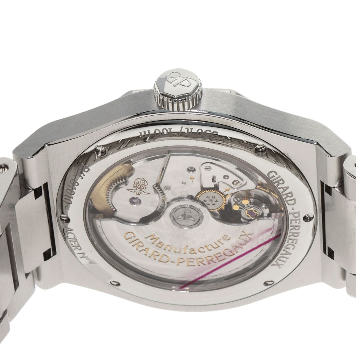 GIRARD-PERREGAUX Laureato 1.7" Limited Edition, 28 pieces, Arabic Dial Watches 81010-11-1750-11A Stainless Steel/Stainless Steel mens