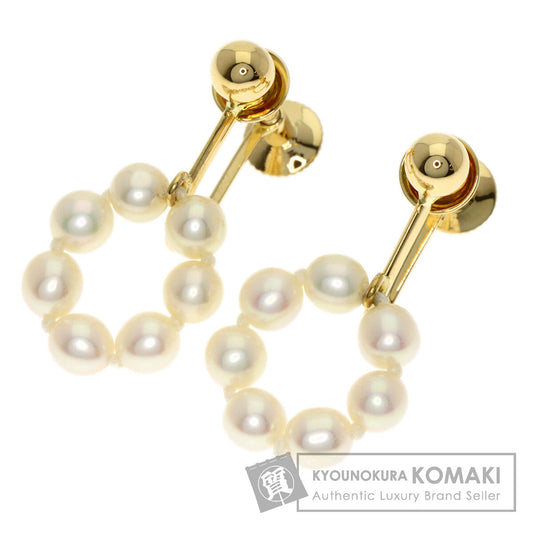 TASAKI Pearl Pearl Earring K18 Yellow Gold Ladies [Used]