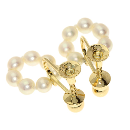 TASAKI Pearl Pearl Earring K18 Yellow Gold Ladies [Used]