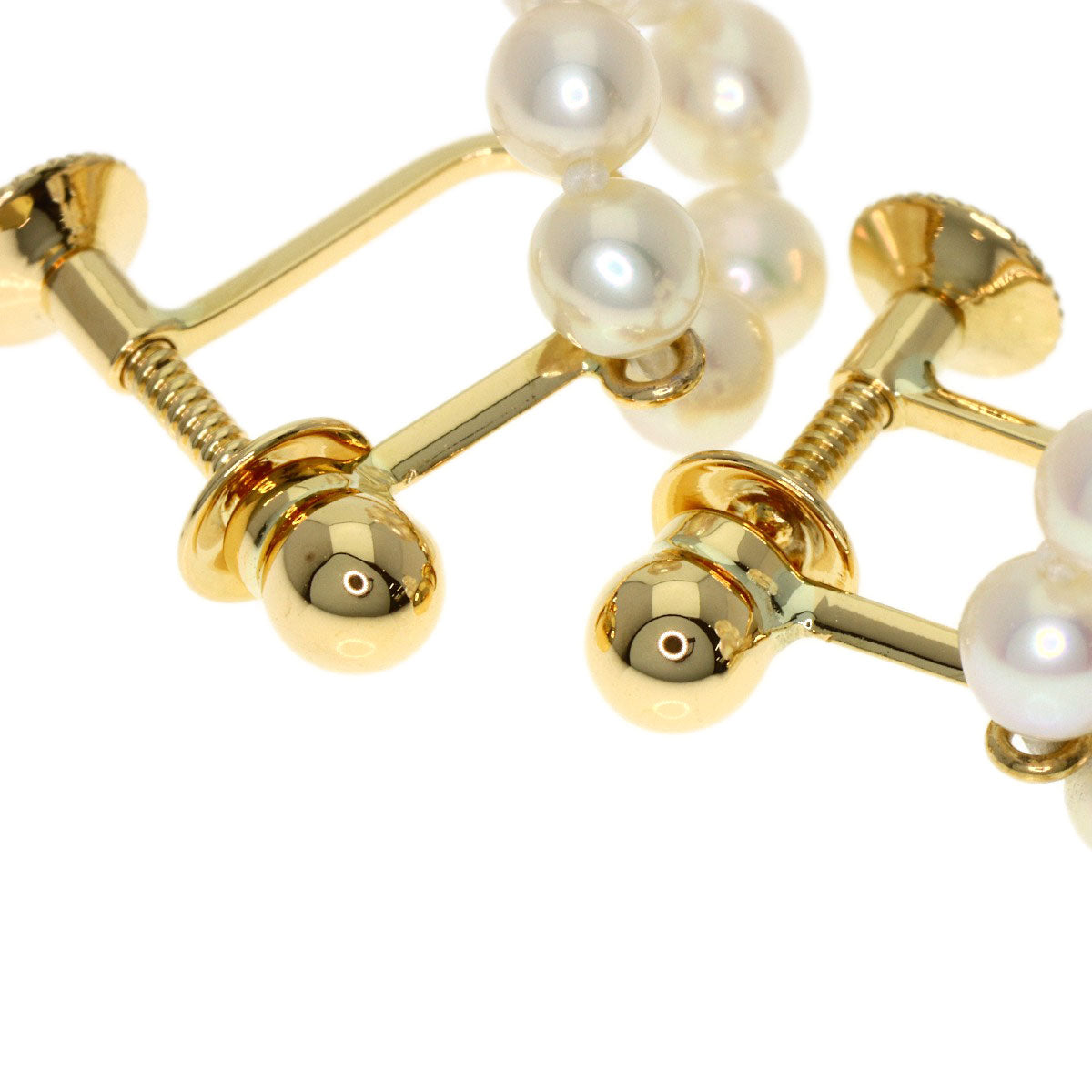 TASAKI Pearl Pearl Earring K18 Yellow Gold Ladies [Used]