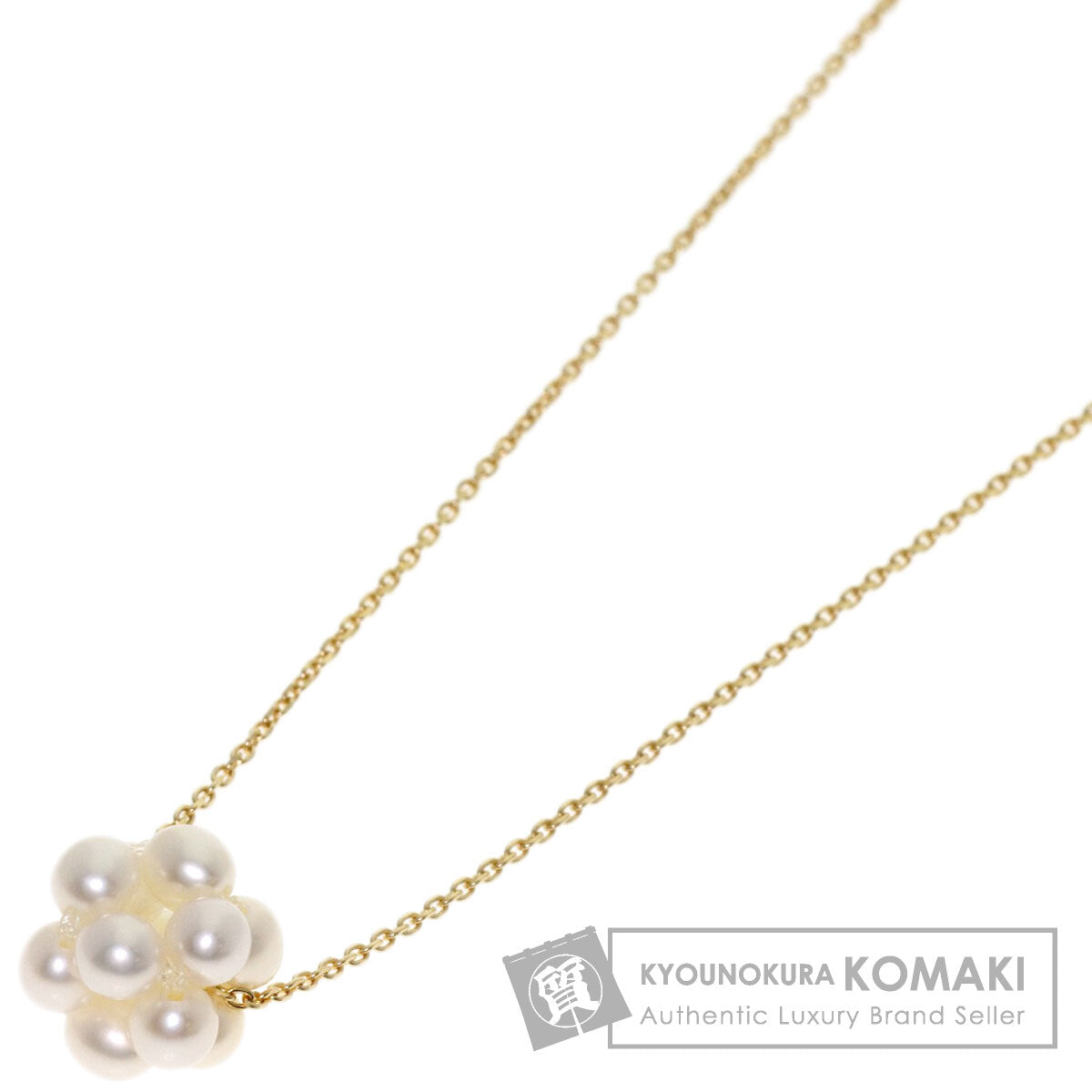 TASAKI Freshwater Pearl Pearl Necklace K18 Yellow Gold Ladies [Used]