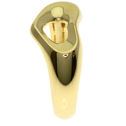 TIFFANY&Co. Open heart Ring K18 Yellow Gold Ladies [Used]