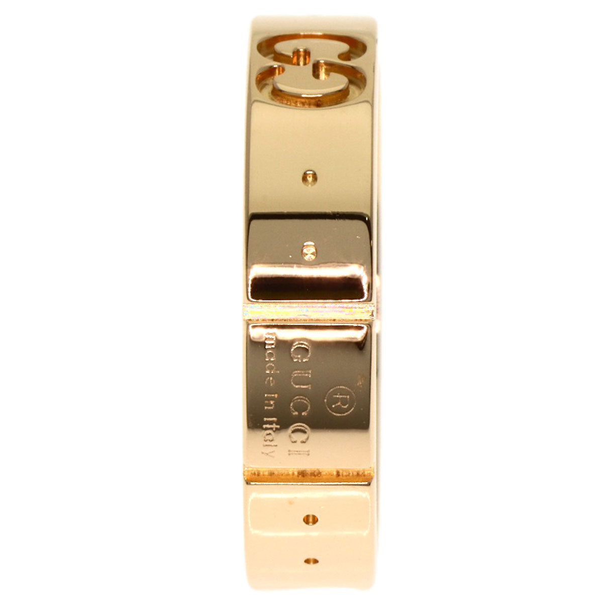 GUCCI Icon Amor Heart #8 Ring K18 Pink Gold Ladies [Used]