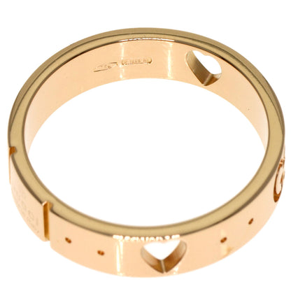 GUCCI Icon Amor Heart #8 Ring K18 Pink Gold Ladies [Used]