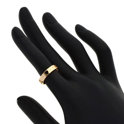GUCCI Icon Amor Heart #8 Ring K18 Pink Gold Ladies [Used]