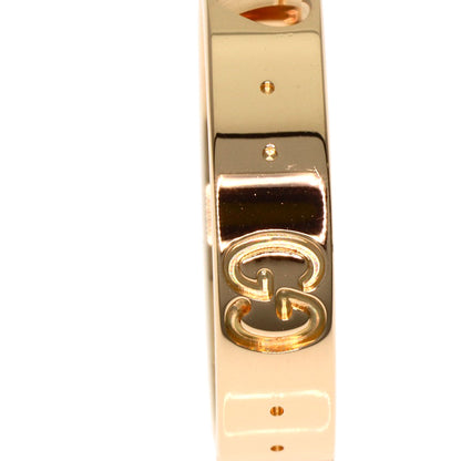 GUCCI Icon Amor Heart #8 Ring K18 Pink Gold Ladies [Used]