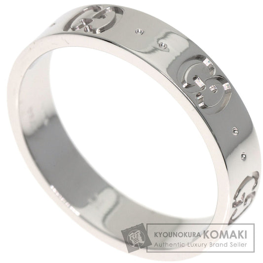 GUCCI Icon # 11 Ring K18 White Gold Ladies [Used]