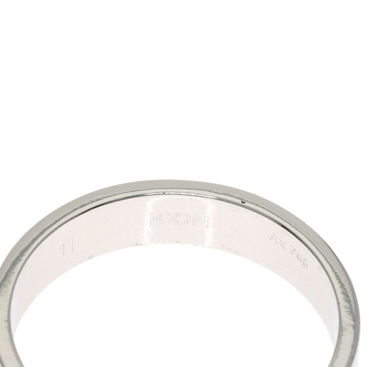 GUCCI Icon # 11 Ring K18 White Gold Ladies [Used]
