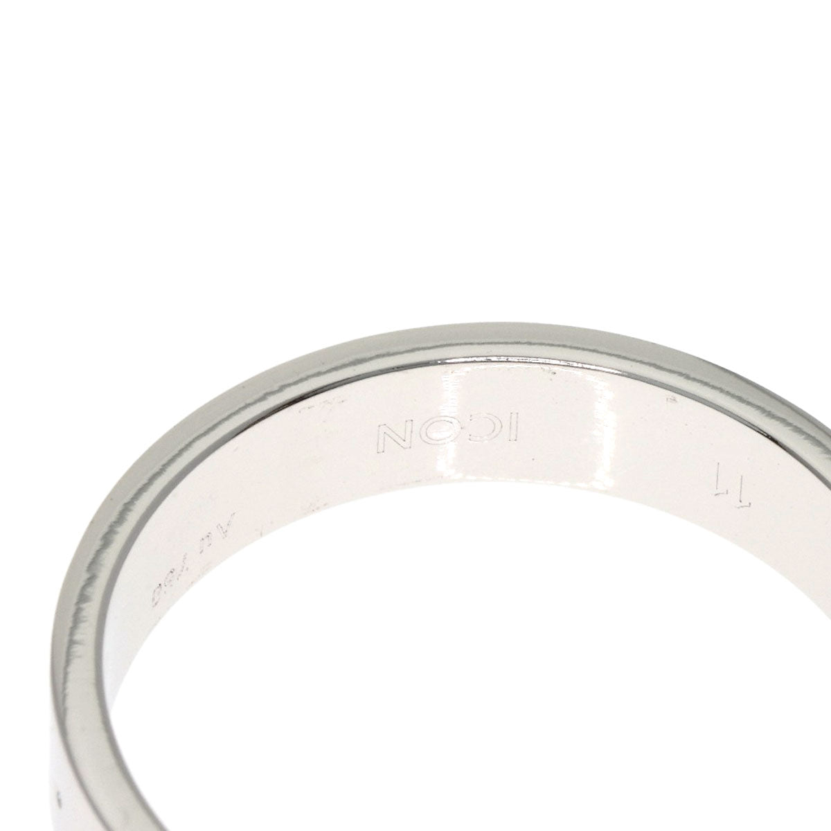 GUCCI Icon # 11 Ring K18 White Gold Ladies [Used]