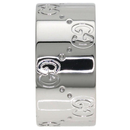 GUCCI Icon wide # 11 Ring K18 White Gold Ladies [Used]