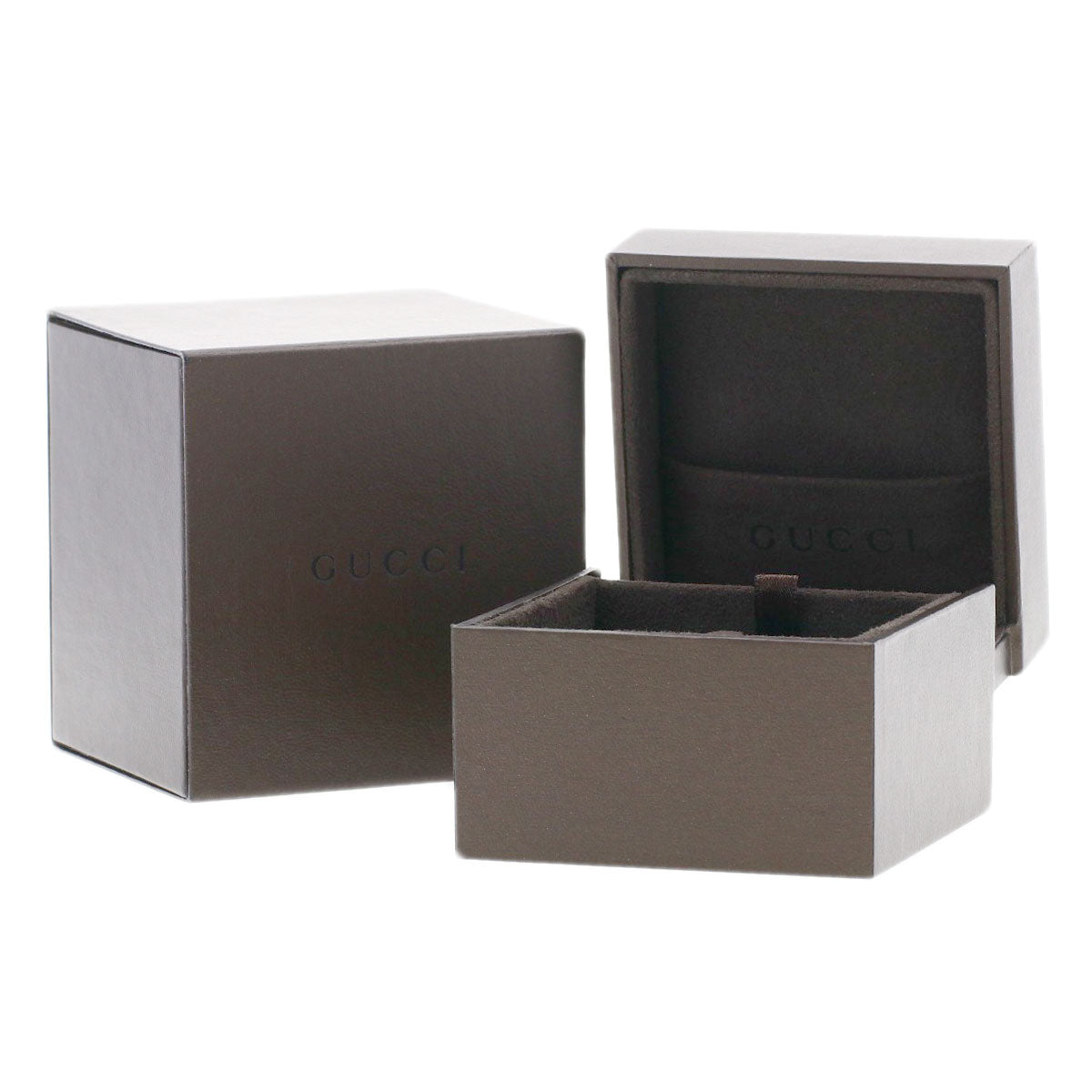 GUCCI Icon wide # 11 Ring K18 White Gold Ladies [Used]