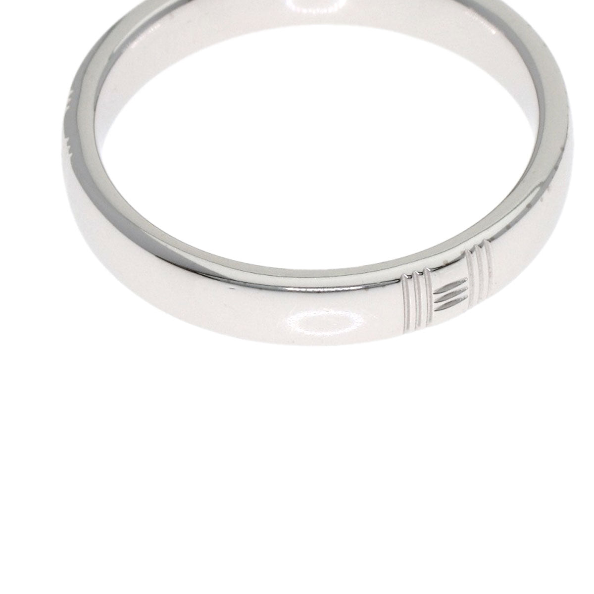 HERMES Alliance Kelly #47 Ring K18 White Gold Ladies [Used]