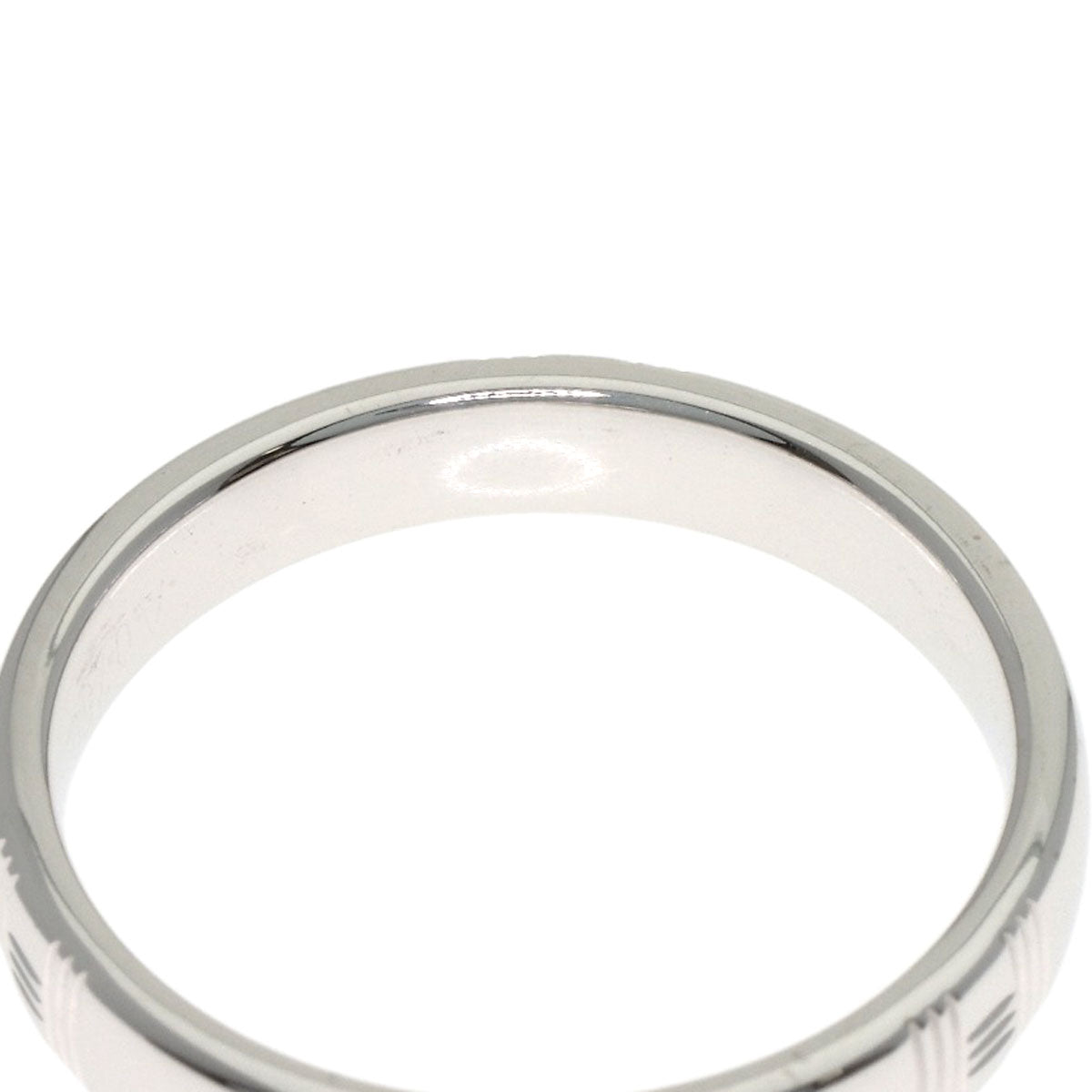 HERMES Alliance Kelly #47 Ring K18 White Gold Ladies [Used]
