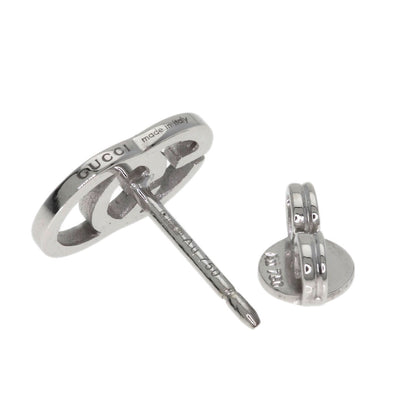 GUCCI GG Running (One shoe only) earring K18 White Gold Ladies [Used]