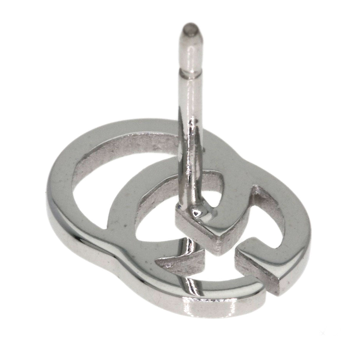 GUCCI GG Running (One shoe only) earring K18 White Gold Ladies [Used]