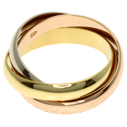 CARTIER Trinity #49 Ring K18 Yellow Gold 18K Pink GoldLadies [Used]