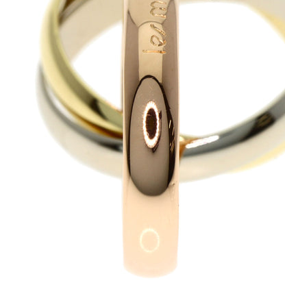 CARTIER Trinity #49 Ring K18 Yellow Gold 18K Pink GoldLadies [Used]