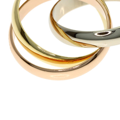 CARTIER Trinity #49 Ring K18 Yellow Gold 18K Pink GoldLadies [Used]