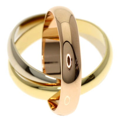 CARTIER Trinity #48 Ring K18 Yellow Gold 18K Pink GoldLadies [Used]