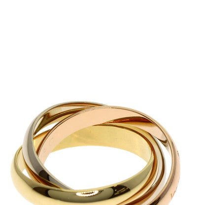 CARTIER Trinity #48 Ring K18 Yellow Gold 18K Pink GoldLadies [Used]