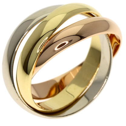 CARTIER Trinity #48 Ring K18 Yellow Gold 18K Pink GoldLadies [Used]