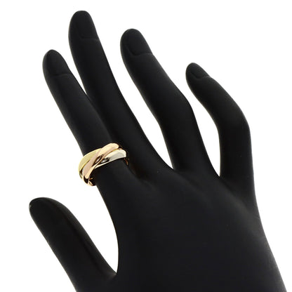 CARTIER Trinity #48 Ring K18 Yellow Gold 18K Pink GoldLadies [Used]