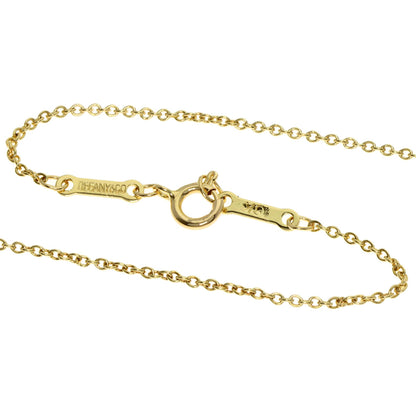 TIFFANY&Co. Open heart Necklace K18 Yellow Gold Ladies [Used]