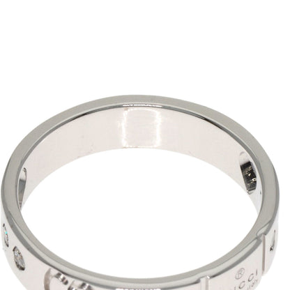 GUCCI Icon Amor Diamond #4 Ring K18 White Gold Ladies [Used]