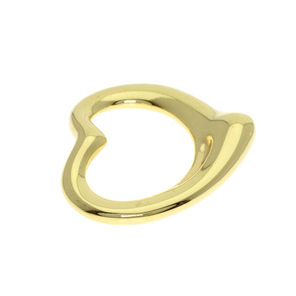 TIFFANY&Co. Open heart Pendant top K18 Yellow Gold Ladies [Used]