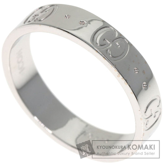 GUCCI Icon # 11 Ring K18 White Gold Ladies [Used]
