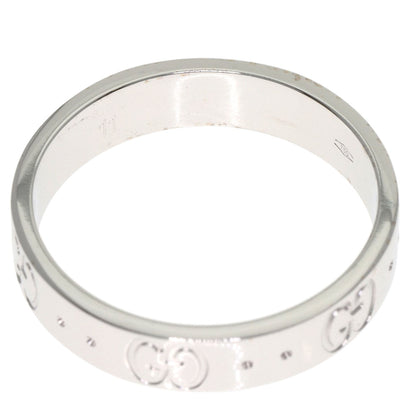 GUCCI Icon # 11 Ring K18 White Gold Ladies [Used]