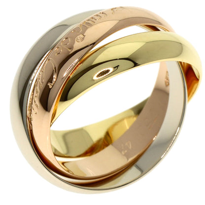 CARTIER Trinity #47 Ring K18 Yellow Gold 18K Pink GoldLadies [Used]