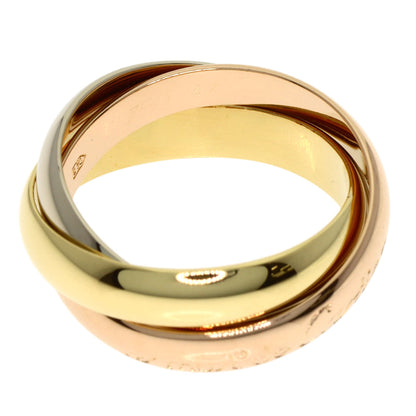 CARTIER Trinity #47 Ring K18 Yellow Gold 18K Pink GoldLadies [Used]