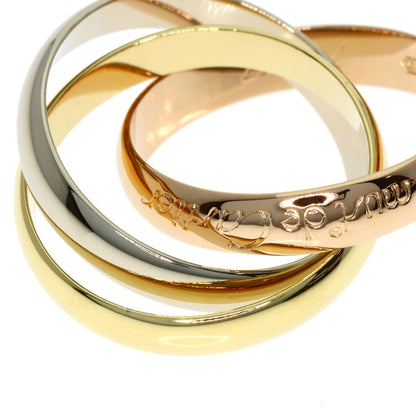 CARTIER Trinity #47 Ring K18 Yellow Gold 18K Pink GoldLadies [Used]