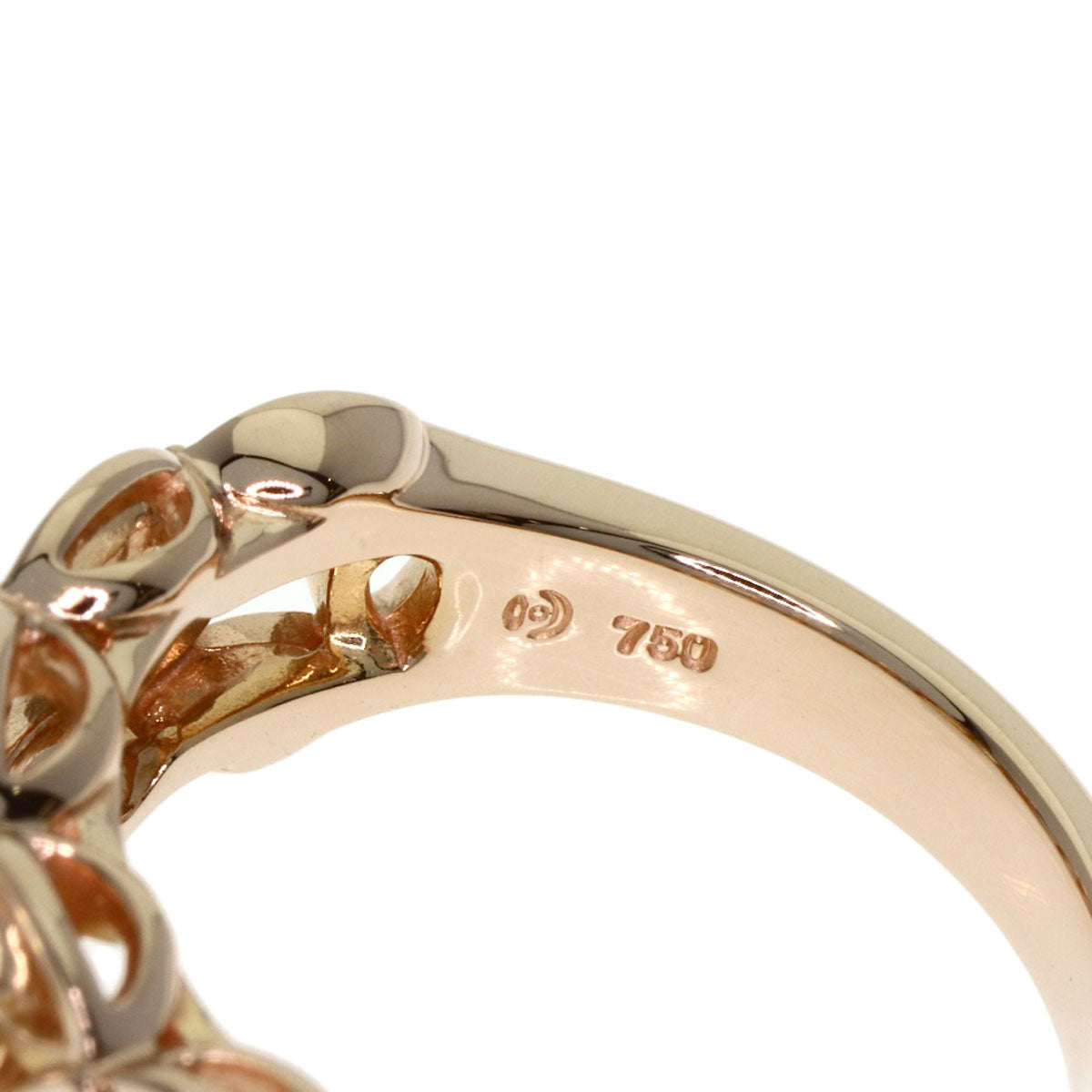 TASAKI Pearl Pearl Diamond Ring K18 Pink Gold Ladies [Used]